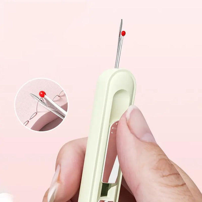 Outil 2-en-1 pour enfiler les aiguilles et défaire les coutures (1 acheté 1 offert)