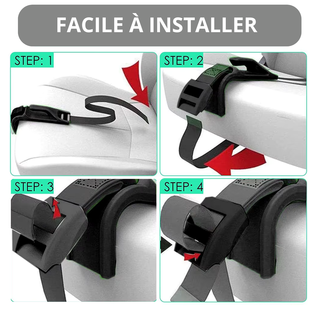 Ceinture de sécurité de siège de voiture pour femme enceinte