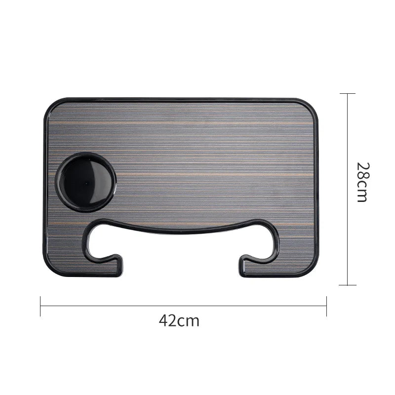 Plateau multifonctionnel pour volant de voiture