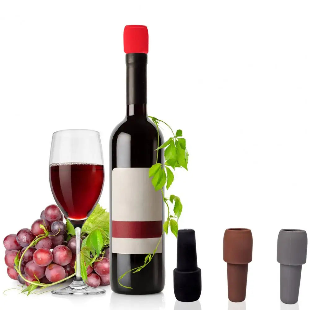 BOUCHON DE BOUTEILLE DE VIN MOUSSEUX RÉUTILISABLE (LOT DE 4) (2 LOTS ACHETES 1 LOT OFFERT)
