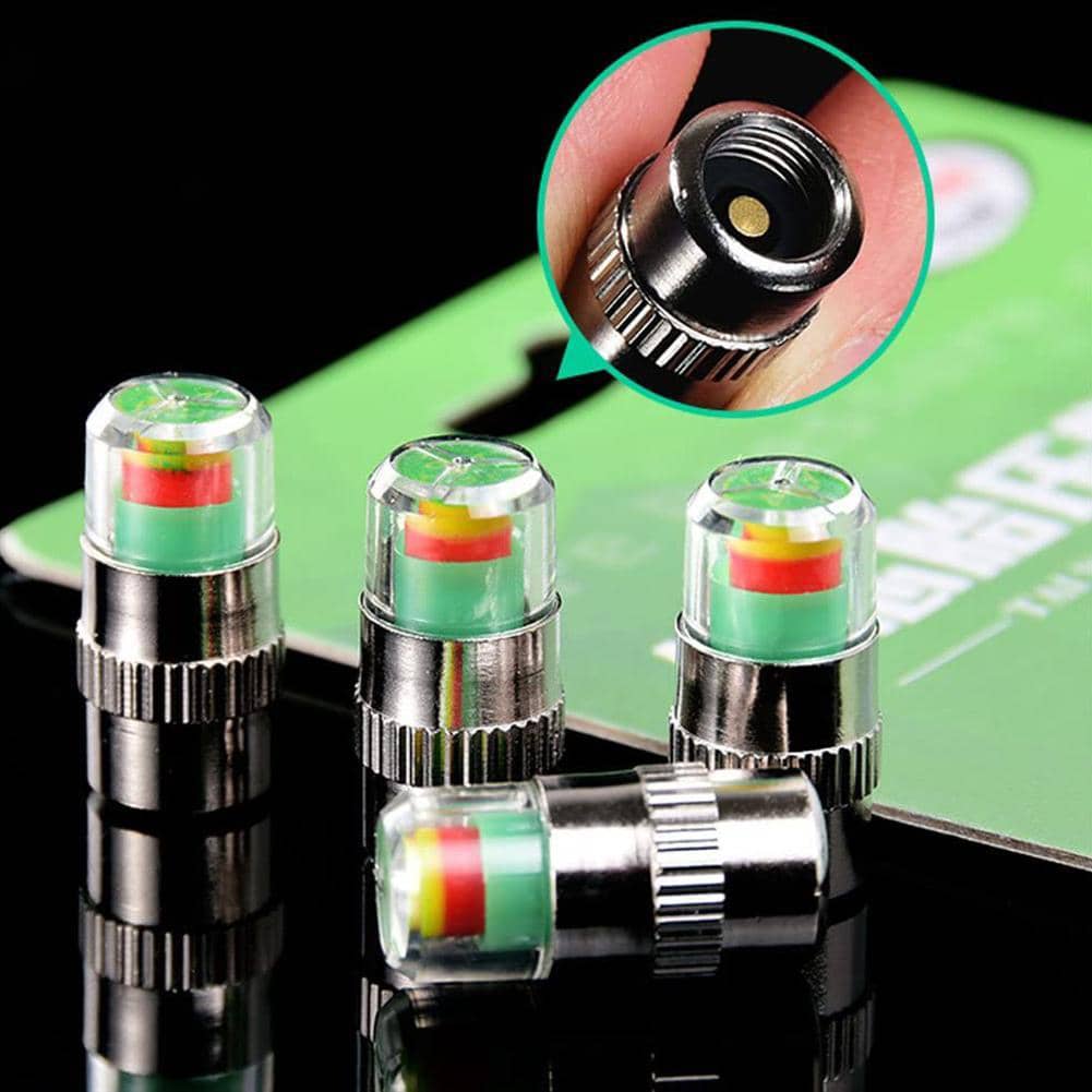 Indicateur de pression des pneus (Lot de 4) (2 lots achetés 1 offert)