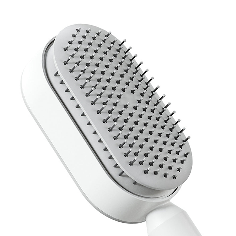 Brosse à cheveux autonettoyante pour femmes Brosse (qualité premium)