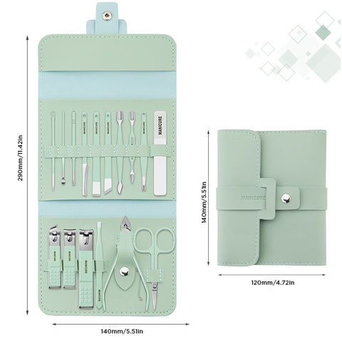 Ensemble Portable Coupe-ongles (16pcs)