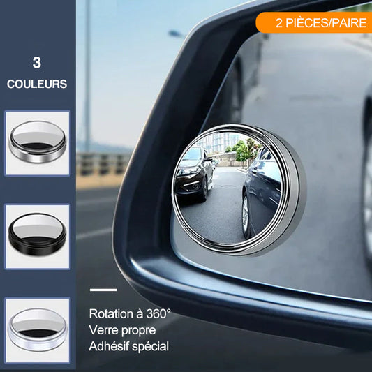 Rétroviseurs auxiliaires de recul pour angles morts (1 paire)
