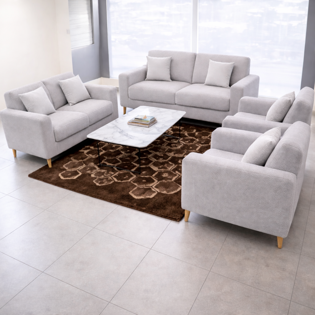 Habillage de fauteuil Lavable en Jacquard 7 places (3places + 2places + 1places + 1places)