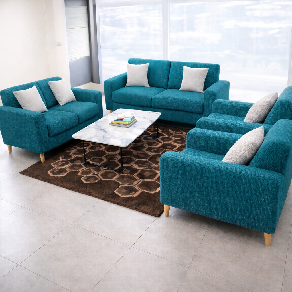 Habillage de fauteuil Lavable en Jacquard 7 places (3places + 2places + 1places + 1places)