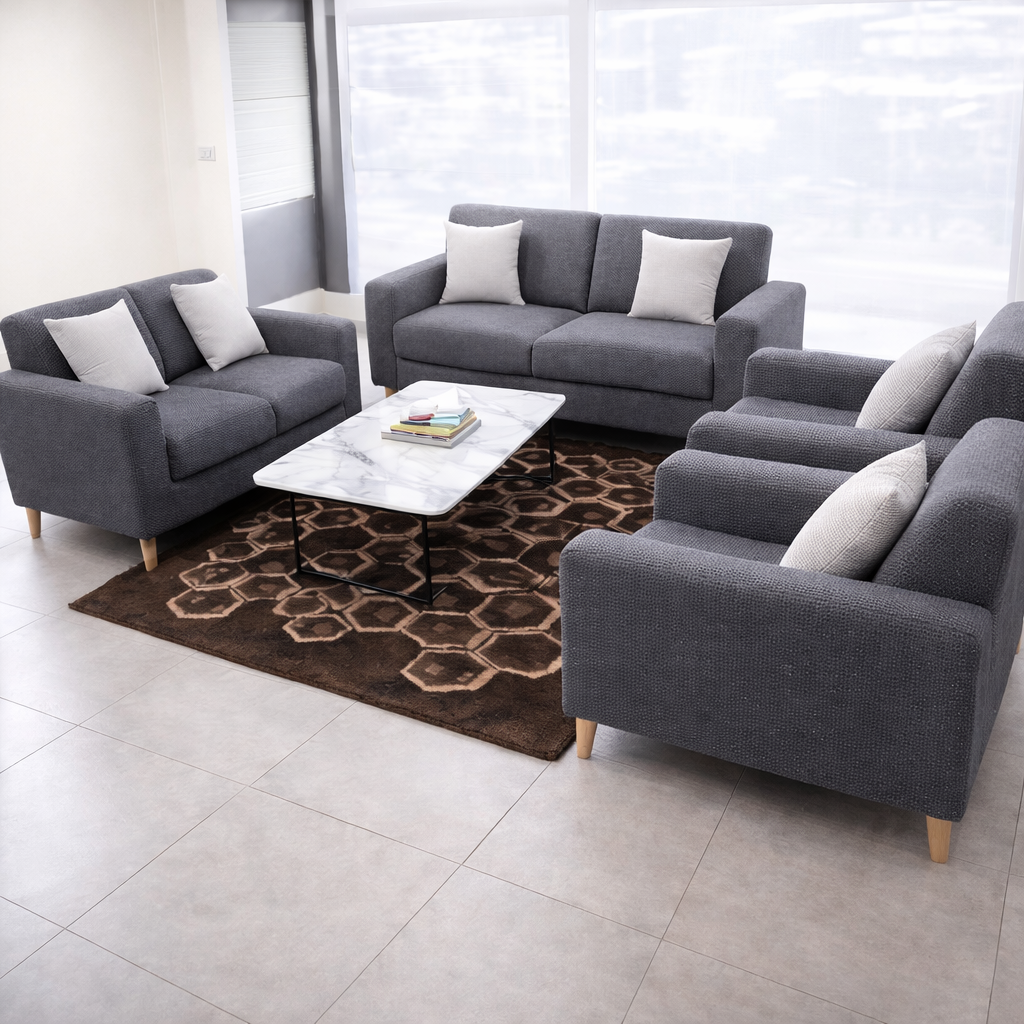 Habillage de fauteuil Lavable en Jacquard 7 places (3places + 2places + 1places + 1places)