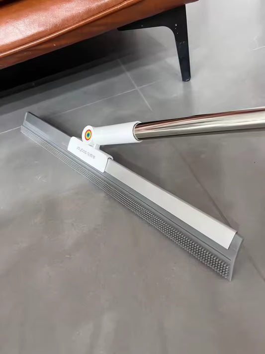 Balai de sol robuste et nettoyeur de poils d'animaux