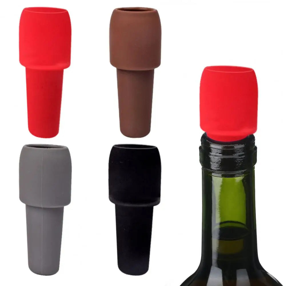 BOUCHON DE BOUTEILLE DE VIN MOUSSEUX RÉUTILISABLE (LOT DE 4)