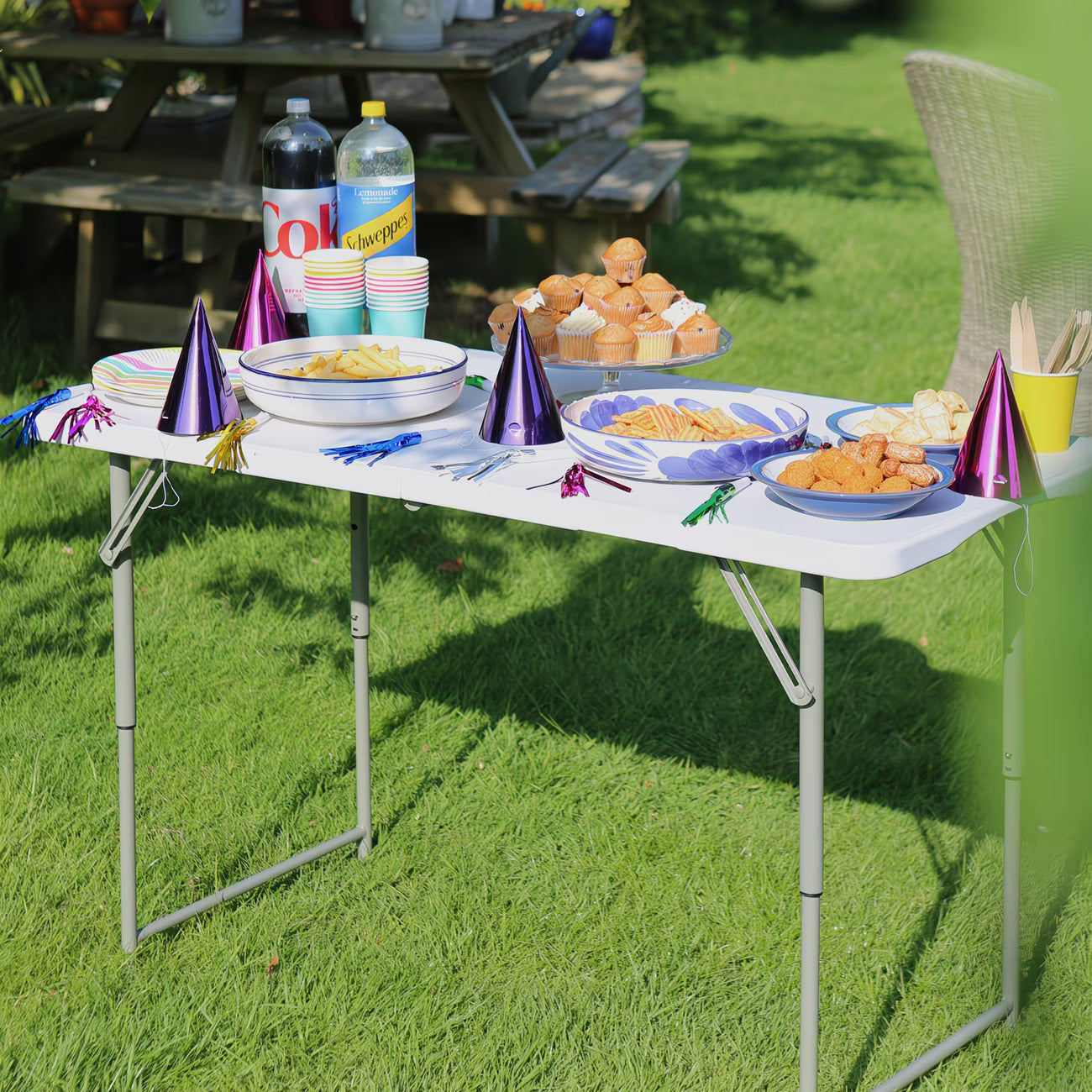 Table pliante (Disponible en detail et en gros)