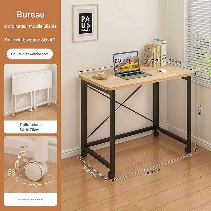 Table Pliante Mobile (stock très limité)